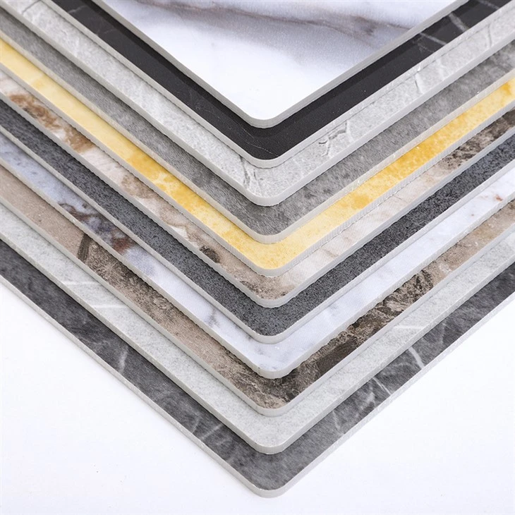Panel PVC marmar kelabu