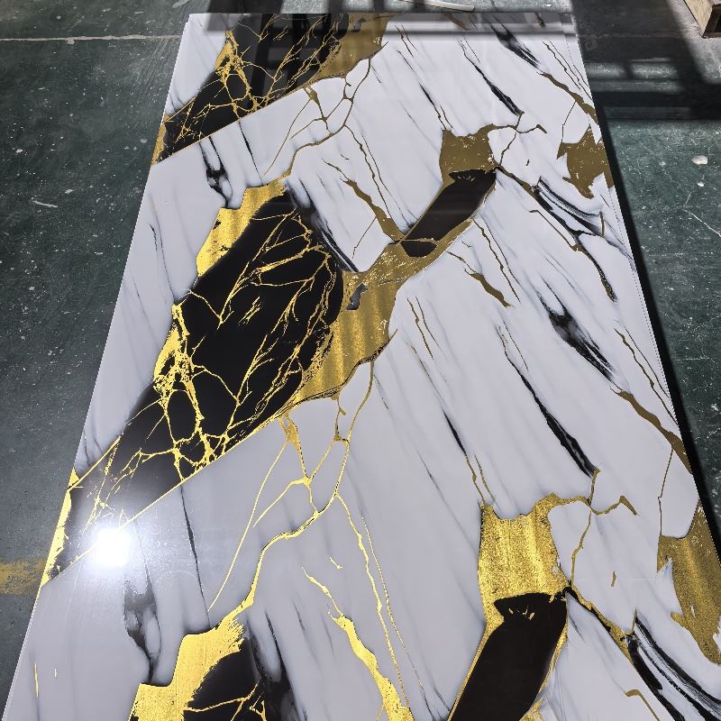Panel Dinding Alternatif Marmar Papan Marmar UV 1220mm*2440mm
