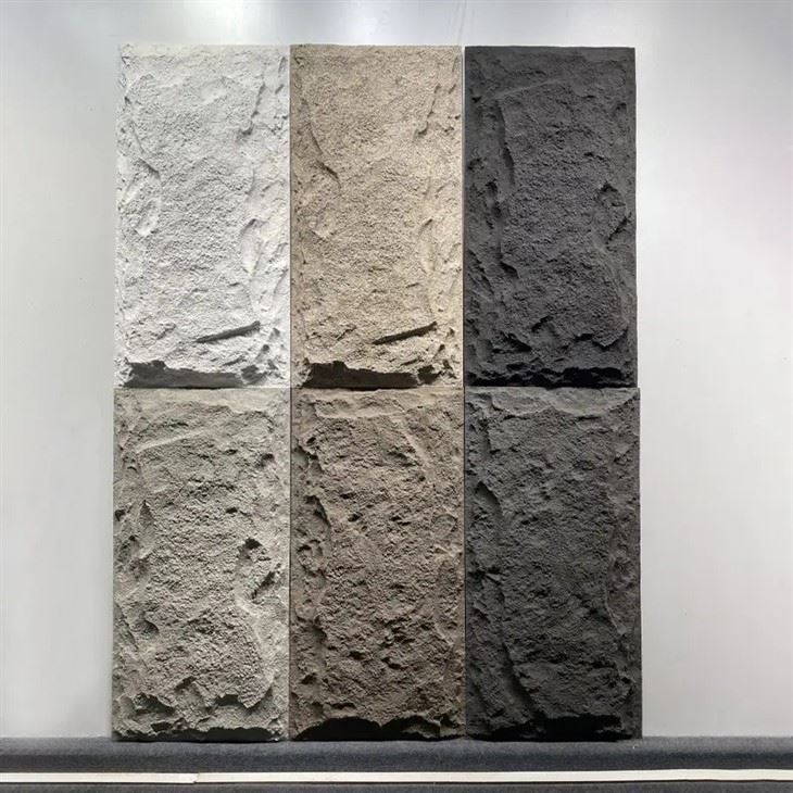 Panel batu pu faux