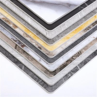 Panel PVC marmar kelabu
