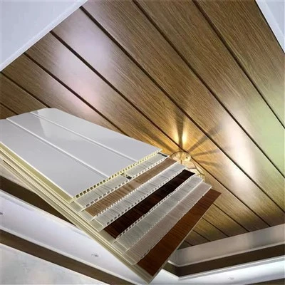 Panel siling PVC kayu